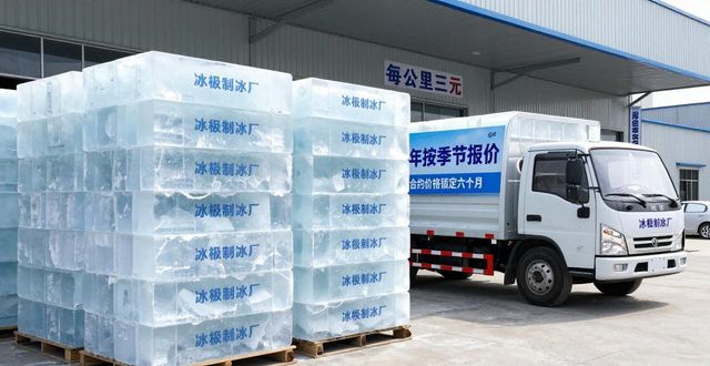 重庆工业冰块配送 冰极制冰厂送货快